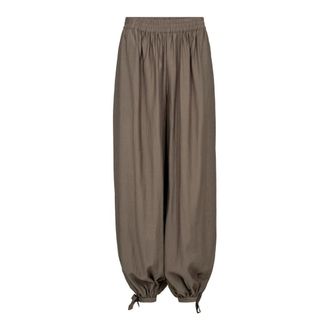 Co'Couture Wide Trousers - female - CoCouture - Wide Trousers - Brown - S - Trousers