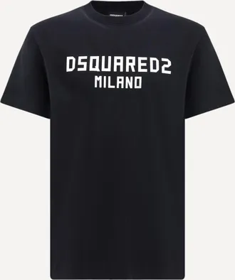 Dsquared2 T-shirt con logo Dsquared2 Milano Man XXL
