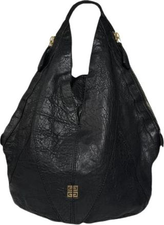 Givenchy Pre-owned Schoudertas - Dames - Vintage Schoudertas - Zwart - ONE Size - Leer - Vintage