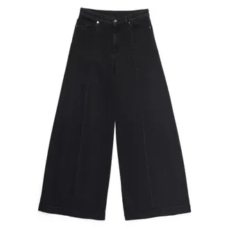 Nine In The Morning Wide Jeans, female, Black, Size: W27 Wide Jeans