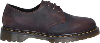 Dr. Martens Klassieke 3-oog leren schoen - Heren - Veterschoenen - Bruin - 45 EU - Leer - Schoenen