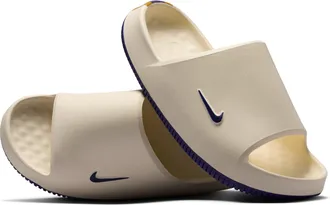 Nike Mens Calm (Baltimore Ravens) NFL Slides in White | IM7319-100