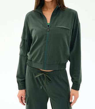 SPLITS59 Peaches Airweight Cargo Jacket In Military Green