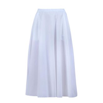Liviana Conti Maxi Skirts, female, White, Size: 2XS Nashira Long Skirt