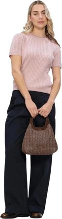 Bruuns Bazaar Truien & Vesten, Dames, Roze, L, Anemone BBGlenda Knit