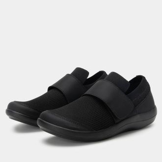 Alegria Womens Dasher Shoe In Black