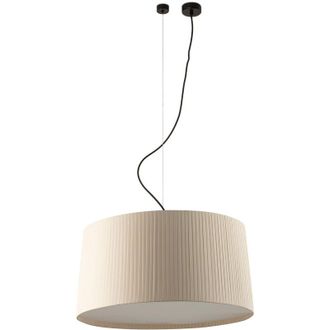 Faro Barcelona Samba 700 Colgante Desplazado Negra/beige