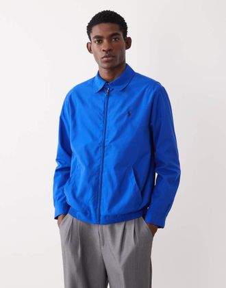 Polo Ralph Lauren Icon - Giacca a vento blu reale con zip e logo