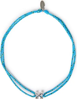 Off-white Mens Blue Rope Necklace With Arrow at Nordstrom