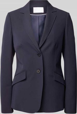 Jake*s Blazer in unifarbenem Design in Marine, Größe 32
