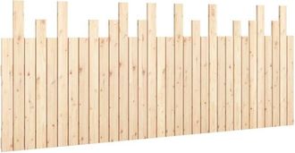 vidaXL Wall Headboard 204x3x80 cm Solid Wood Pine Vidaxl