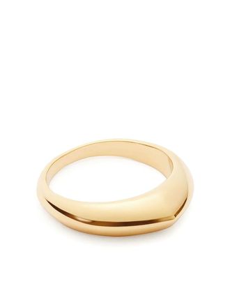 Christophe Lemaire drop ring - unisex - Gold Vermeil - 50