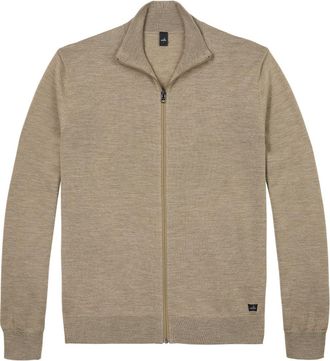 Wahts Mens Knitwear Mid Camel Melange / XXL