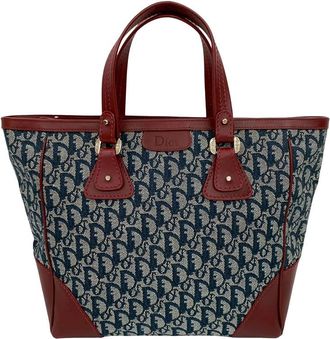 Dior Pre-owned Dior Diorissimo Trotter Canvas Zip Tote 1DVBXJ4BJXNU3G9D