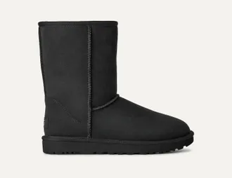 UGG Womens Classic Short Ii Boot In Black