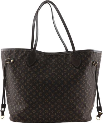 Louis Vuitton Brown Fusain Monogram Idylle Tote Bag (Pre-Owned)
