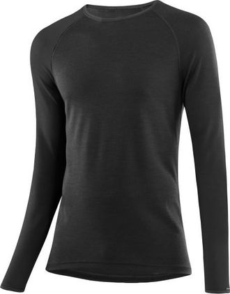 LOEFFLER Shirt L/S Transtex Merino Merinounterw&auml;sche f&uuml;r Herren | schwarz