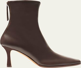 Emme Parsons Leather Stiletto Ankle Booties