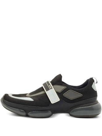 Prada Cloudbust touch-strap sneakers - Black