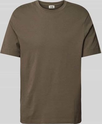 Drykorn Drykorn T-Shirt mit Rundhalsausschnitt Modell RAPHAEL in Schlamm, Größe XXL