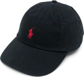 Polo Ralph Lauren Classic Sport Cap - Heren - Petten - Zwart - ONE Size - Katoen - Accessoires