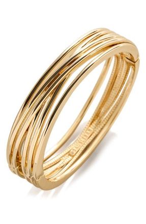 BaubleBar Iman Layered Bangle Bracelet in Gold at Nordstrom