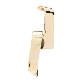 Paco Rabanne Earrings, female, Yellow, Size: ONE SIZE Golden Ribbon Twisted Earrings