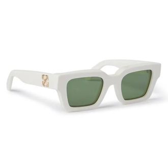 Off-white Virgil Green Square Unisex Sunglasses OERI126 0155 50