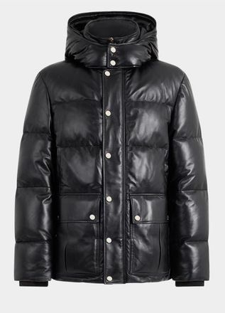 Bally Puffer Coat in Black at Nordstrom, Size 58 Eu
