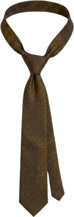 Givenchy Zijden Das - Heren - Stropdassen - Bruin - ONE Size - Accessoires