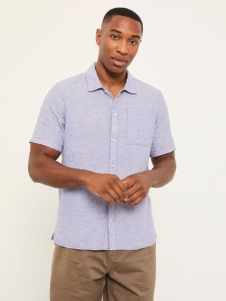 Fat Face FatFace Bugle Lilac Purple Short Sleeve Shirt