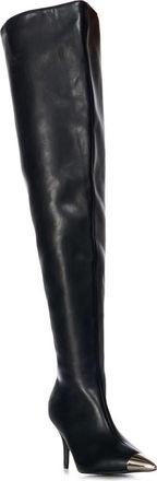 【関税＆送料込み】Tod'S T-Buckle Leather Knee-High Boots S Tod's Leather t-buckle knee-high Boots | Black | FARFETCH