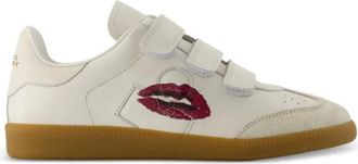 Isabel Marant White Leather Sneakers