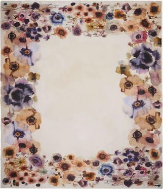 Faliero Sarti Panse Metallic Floral Shawl