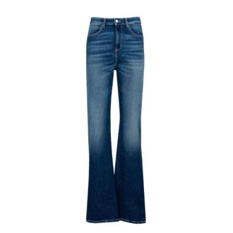 Icon Denim Los Angeles Flare Jeans, female, Blue, W31, Blue Denim Jeans