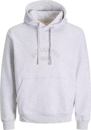 Jack & Jones Jack And Jones Herenlogo Hoodie (Helder wit)