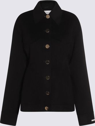 Sportmax Black Wool Egeo Coat