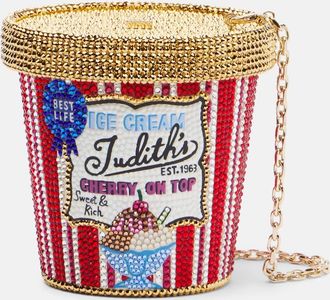 Judith Leiber Judiths Best Ice Cream Pint clutch