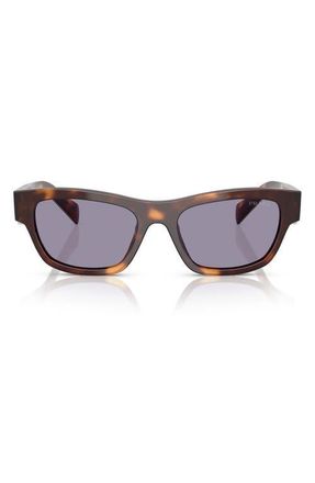 Prada 54mm Butterfly Sunglasses in Grey at Nordstrom