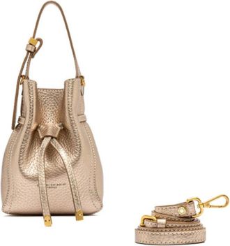 Gianni Chiarini Dames, Tassen, Geel, Maat: ONE Size Leer