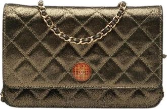 Chanel Pre-owned Wallet on Chain - - Pre-owned - Donna - Giallo - ONE SIZE