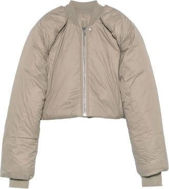 Rick Owens Giacca con zip - Grigio