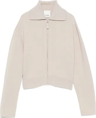 Allude Dames, Truien, Beige, Maat: XS Wol
