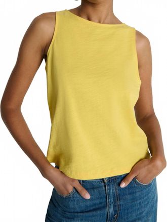 Nation Ltd Sammi Tie Back Tank Top In Sunshine