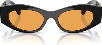 Versace 0ve4480u Angular Black Sunglasses