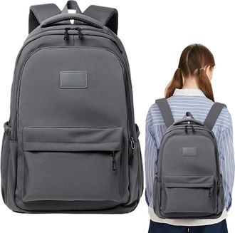 Generic Casual Backpack For Women, School Bag, Large Capacity Waterproof Laptop Purse For Luggage Men Teen Travel Hiking