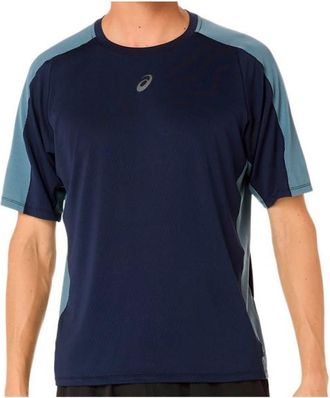 Asics Fujitrail Elite S/S Top Laufshirt f&uuml;r Herren | blau