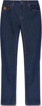 Etro Roma Jeans - Heren - Regular Fit Jeans - Blauw - W30 - Katoen - Jeans