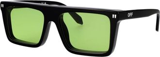 Off-white Bridgeport Zonnebril - unisex - Zonnebrillen - Zwart - 56 MM - Accessoires