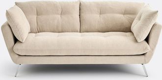 La Redoute Interieurs 3-, 4- of 5-zitsbank in gem&ecirc;leerd polyester, TOMI